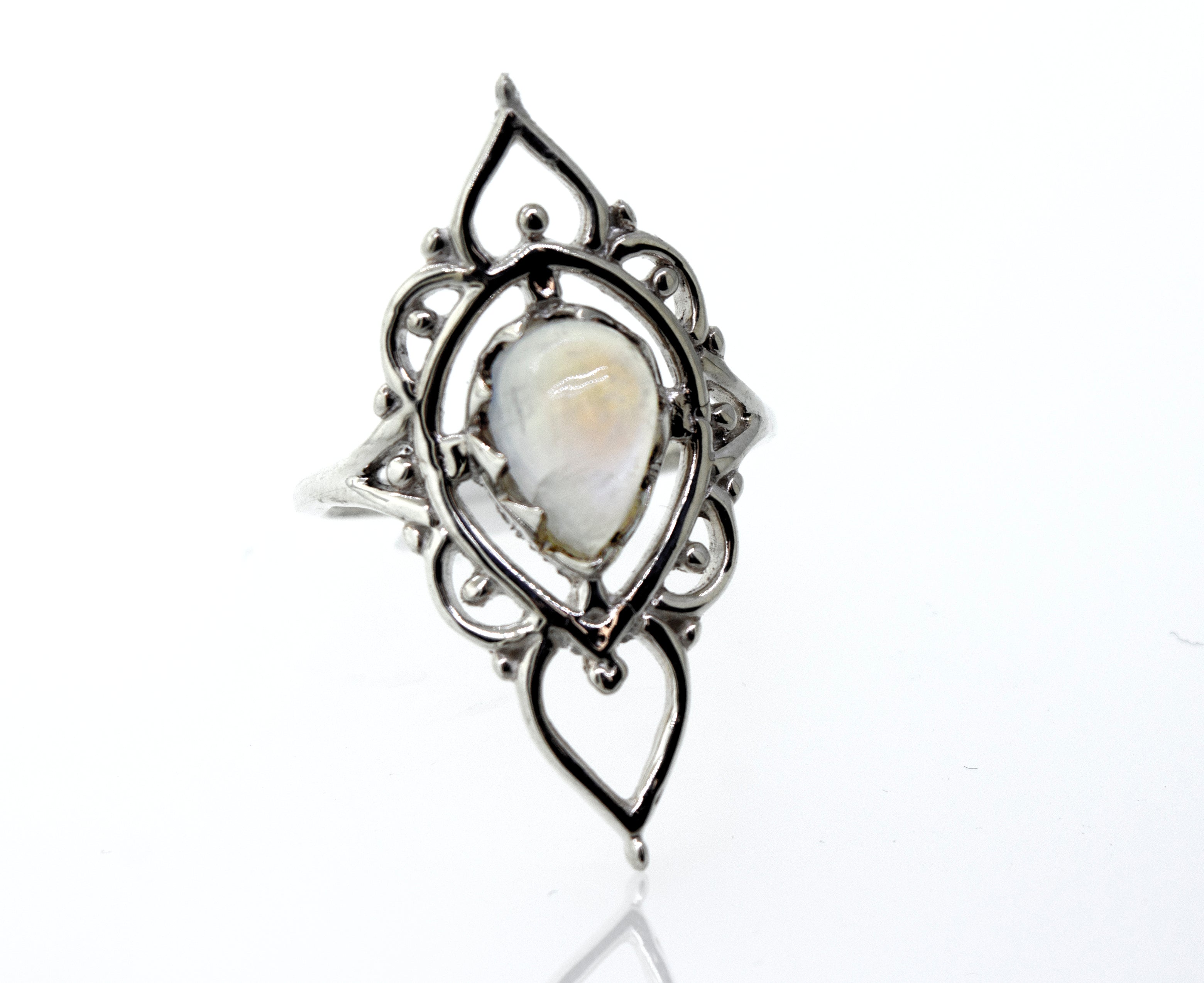 Mirror Mirror Moonstone Ring – Alison Moore Designs