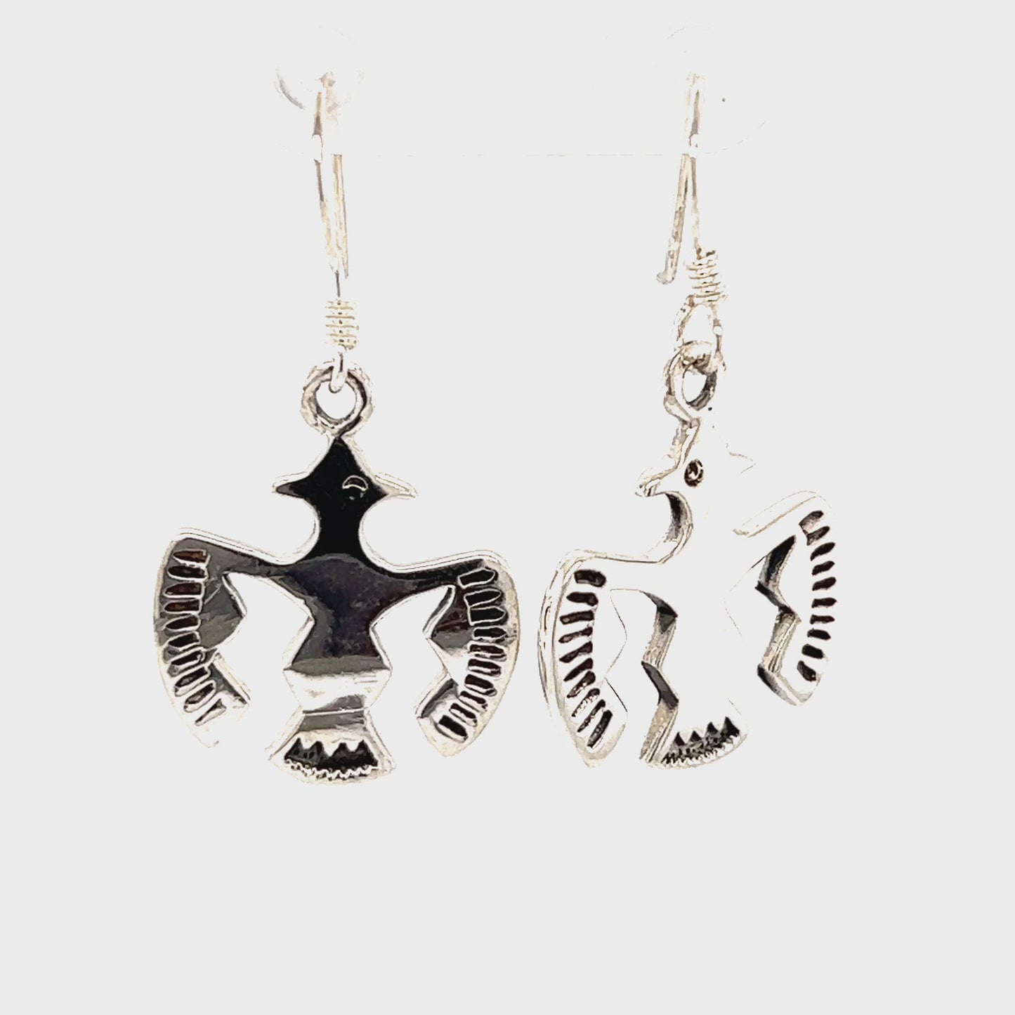 
                  
                    Load and play video in Gallery viewer, Thunderbird Earrings
                  
                
