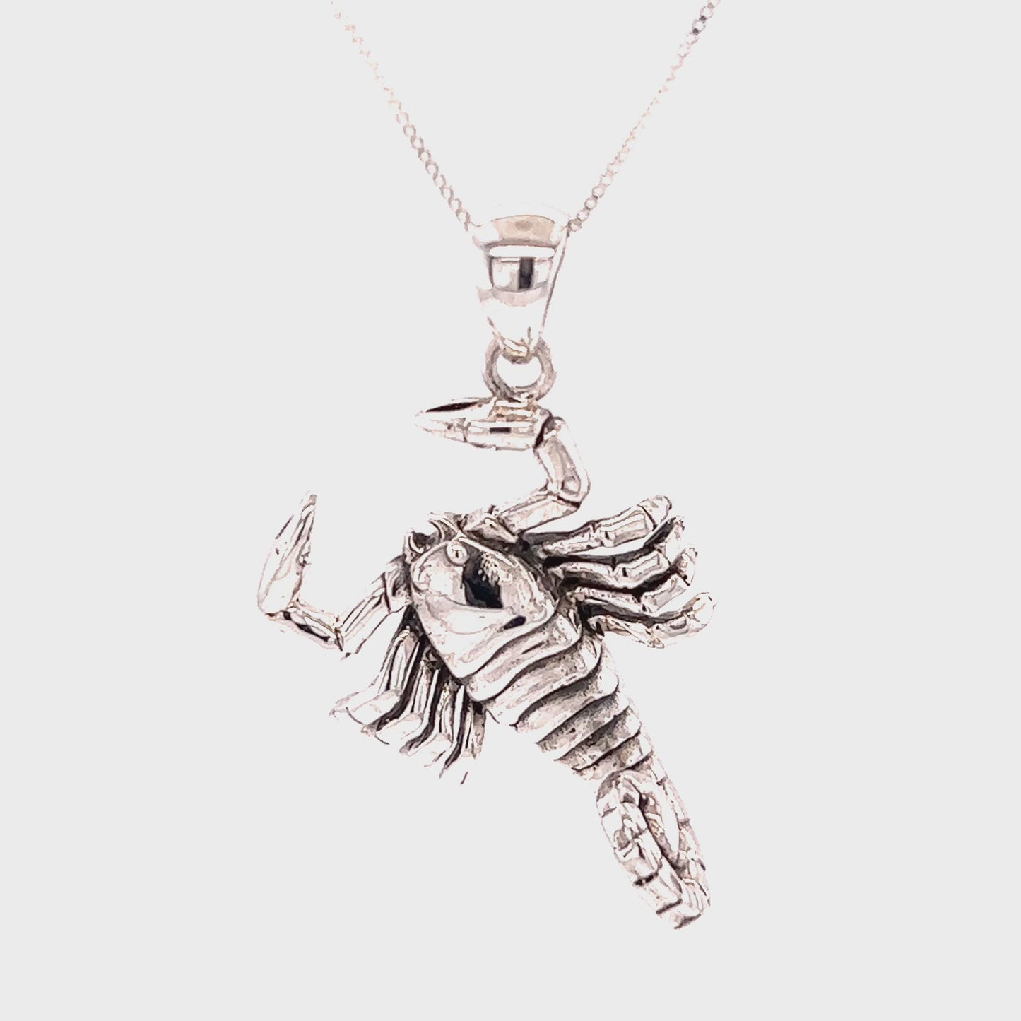 
                  
                    Load and play video in Gallery viewer, Handcrafted Scorpion Pendant
                  
                