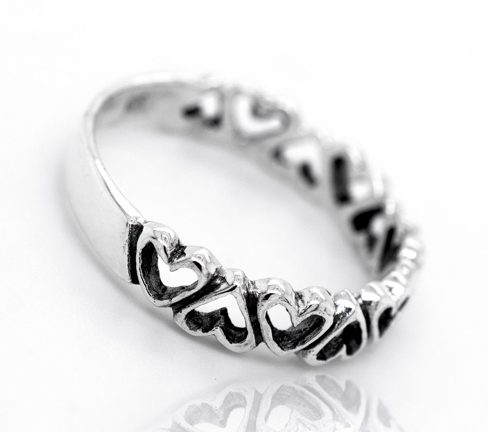 
                  
                    Cut Out Alternating Heart Band
                  
                