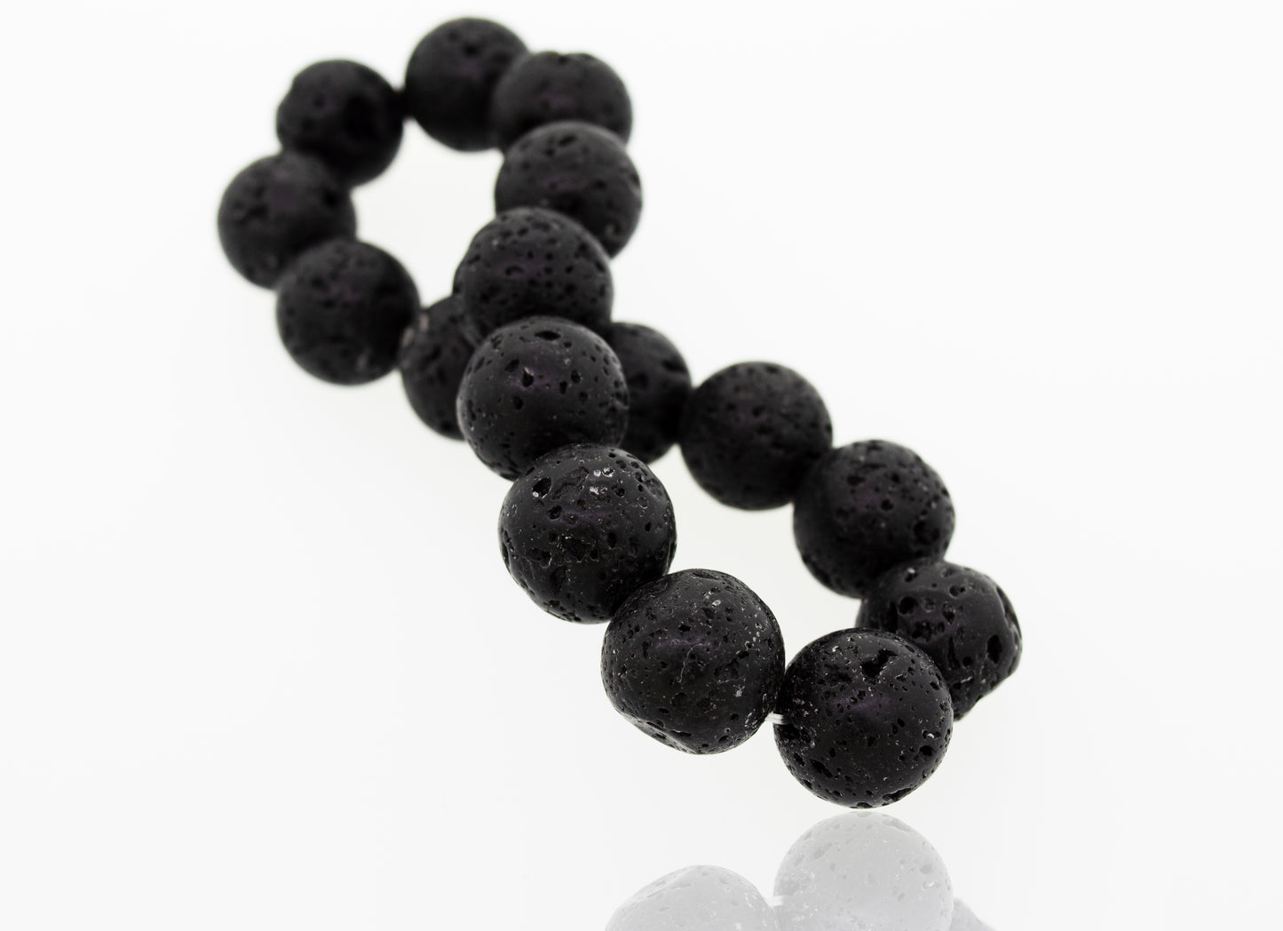 Lava Rocks Beads Bracelet Lava Rocks / 8.0