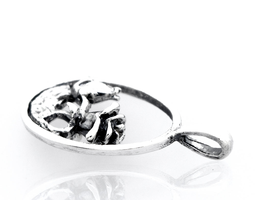 
                  
                    Silver Lotus Pendant
                  
                