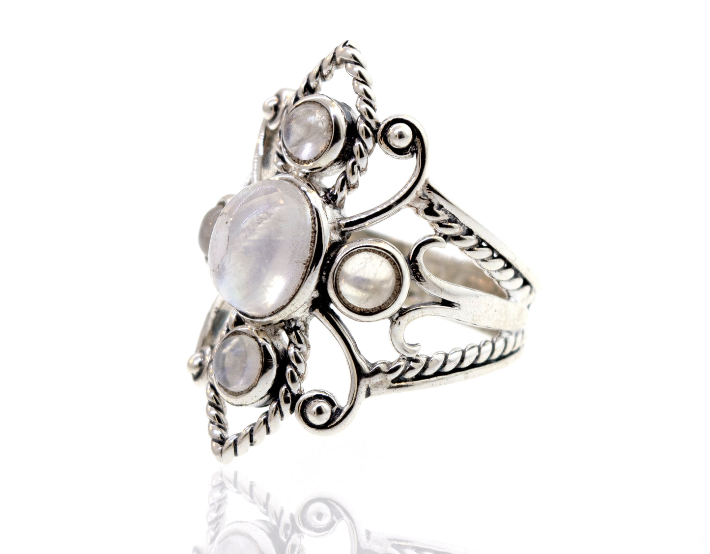 
                  
                    Shop the latest Super Silver sterling silver ring with a beautiful Online Only Exclusive Moonstone Ring crystal and pearls at our online store.
                  
                