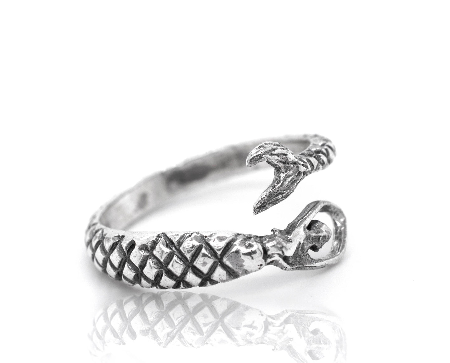 
                  
                    A Trendy Adjustable Mermaid Ring with a fish on it.
                  
                