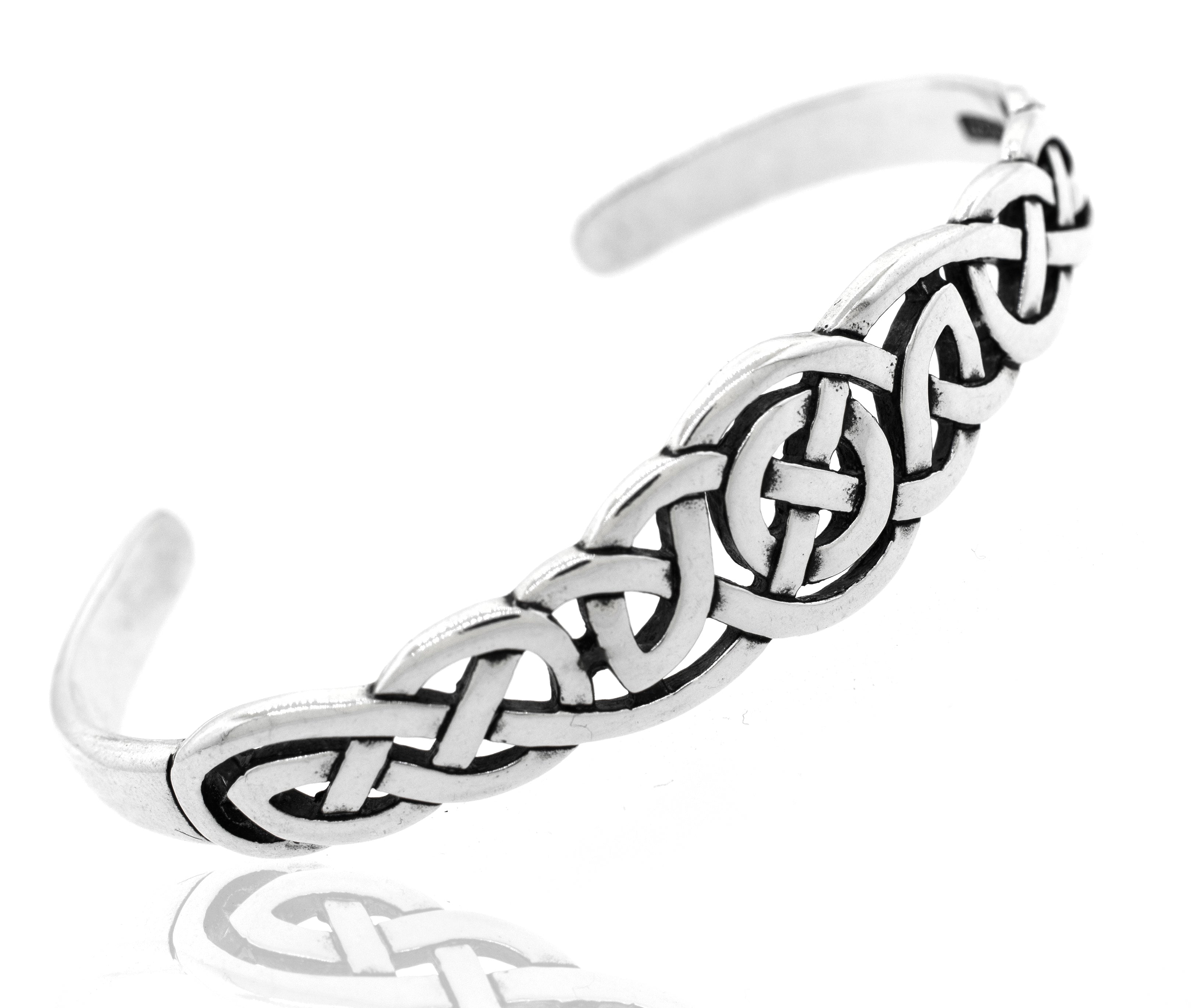 Celtic Bracelet - Irish Bracelet Of Gold or Silver
