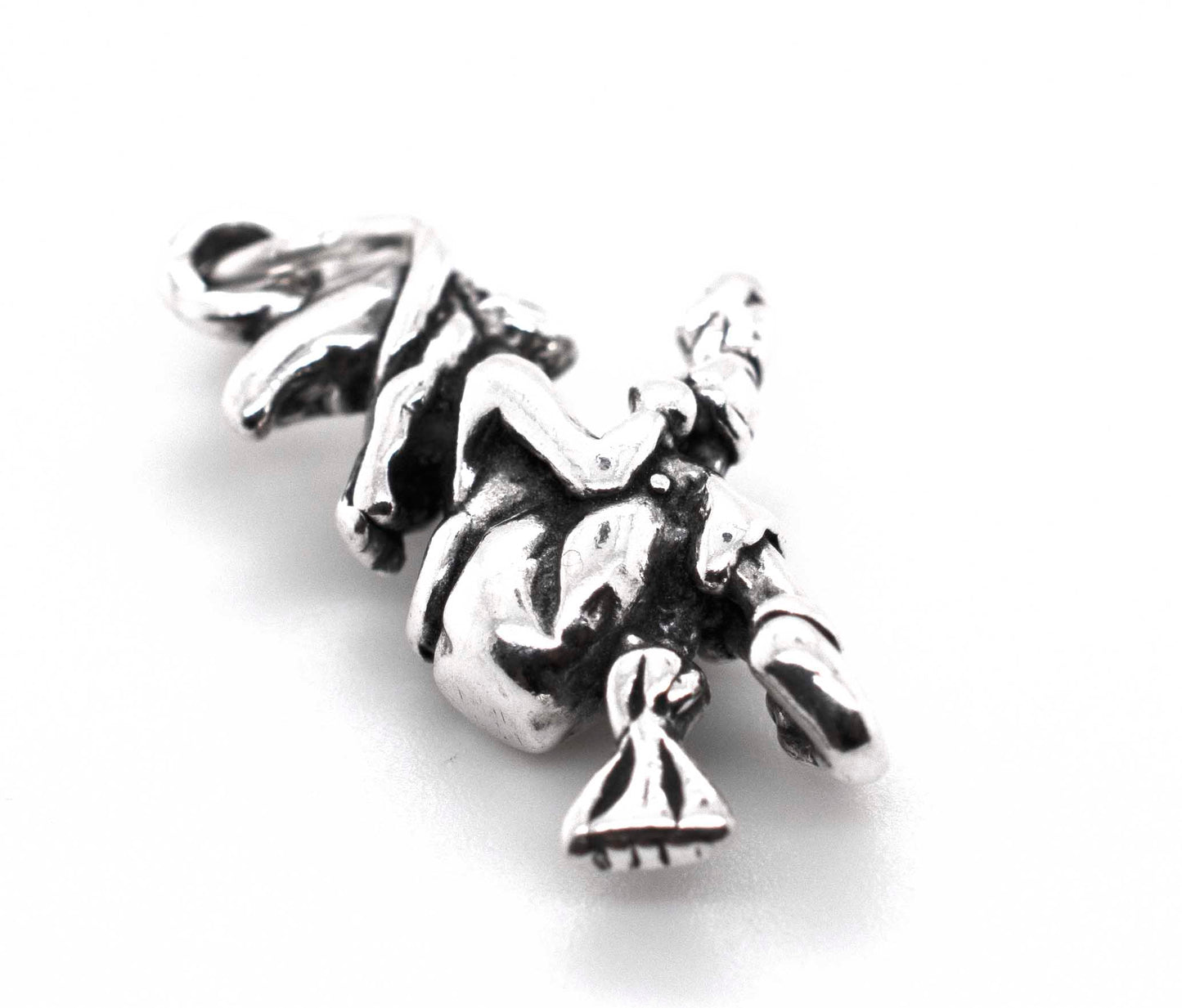 
                  
                    A Super Silver Witch on a Broomstick Charm, perfect for any witchy ensemble.
                  
                