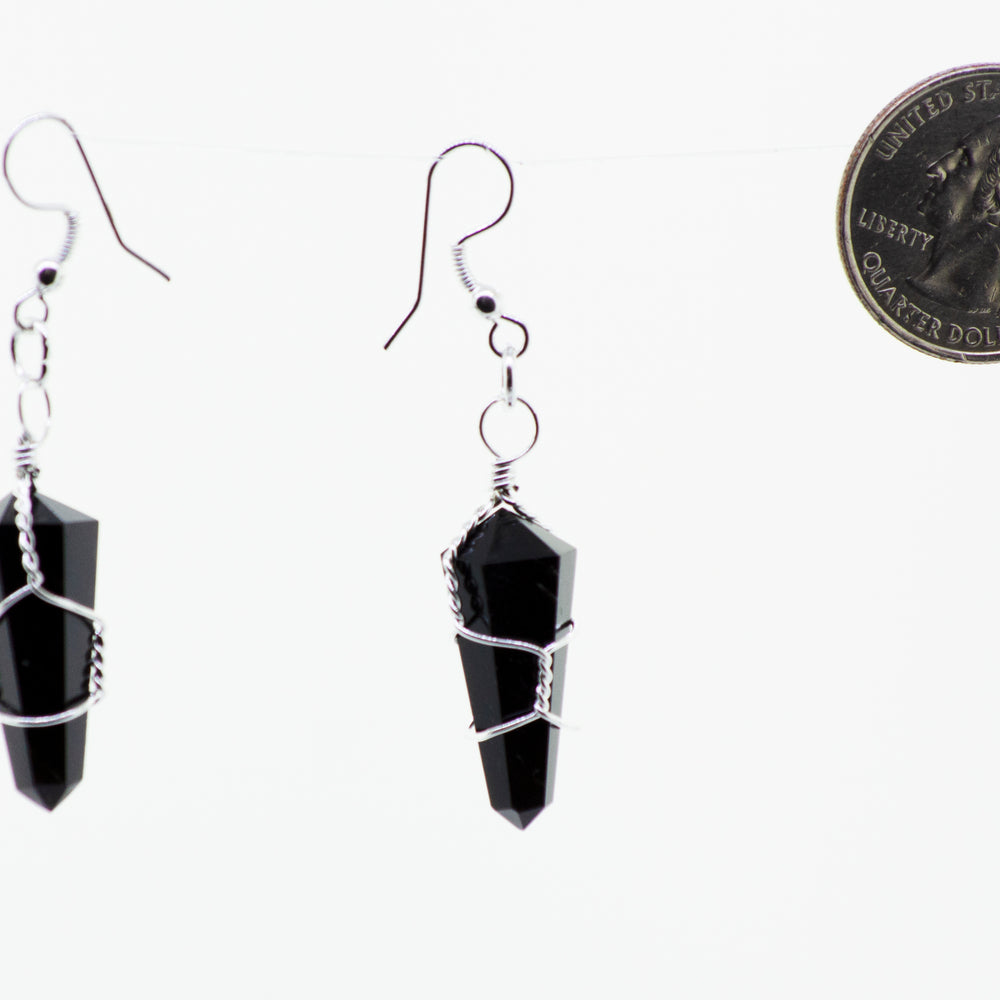 
                  
                    Super Silver's Wire Wrapped Stone Earrings for everyday wear.
                  
                